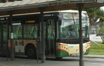 Los autobuses urbanos mantendrán paros parciales a partir del día 23