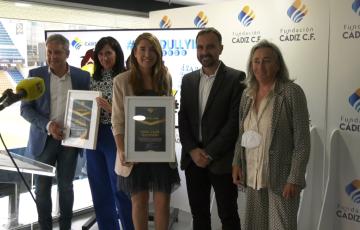 La Fundación del Cádiz premia al programa Miradas de Onda Cádiz 