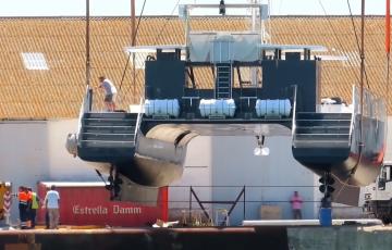 El 'Pura VIda' es un catamarán único 100 % gaditano