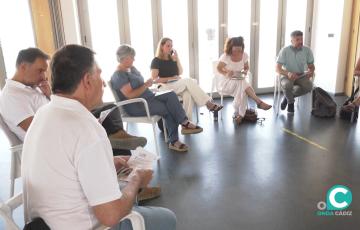 Reunión de Por Andalucía con las asociaciones de Memoria Histórica en el Club Alcázar 