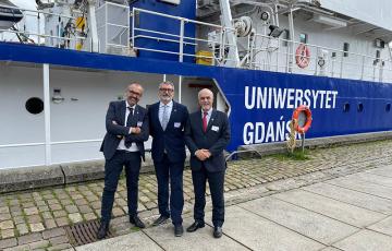 La Universidad de los Mares celebra su Junta de Gobierno en la Universidad de Kiel.
