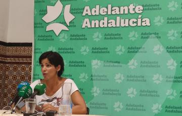 Teresa Rodríguez critica la estructura del nuevo gobierno andaluz 