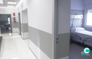 Una de las habitaciones reformadas del hospital HLA La Salud