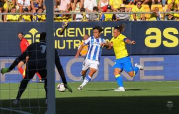 El Cádiz encaja su primer tanto en contra