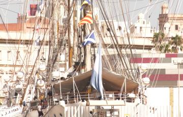 La fragata ‘Libertad’ visita Cádiz en el marco de su 50 viaje de instrucción