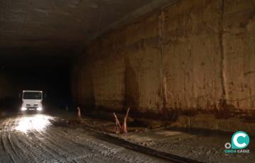 Tras meses de trabajo, el túnel inundado se logró vaciar y desecar en noviembre de 2021