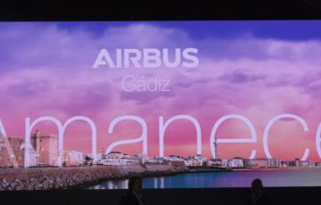 Imagen de la presentación del programa 'Amanece' de Airbus-Cádiz