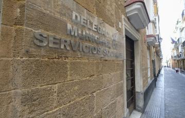 La delegación de Asuntos Sociales del Ayuntamiento de Cádiz, ubicada en la calle Isabel La Católica