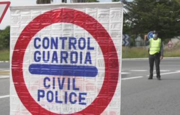 Los controles de alcohol y drogas de la Guardia Civil se han realizado en todas las salidas de la capital
