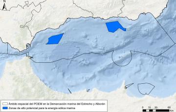 La provincia de Cádiz se queda sin la posibilidad de albergar ningún parque eólico marino