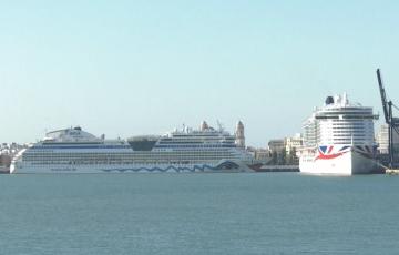 Las previsiones apuntan a que durante este años se produzcan 330 escalas de cruceros  en el puerto de Cádiz