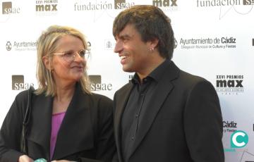 El compositor Manu Guix en la gala de los Premios Max este lunes en Cádiz