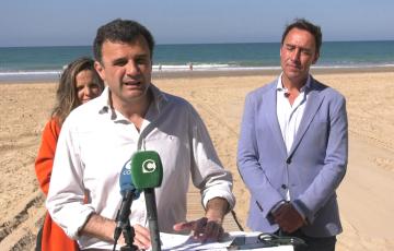 Bruno García presenta en la Victoria sus propuestas electorales para las playas