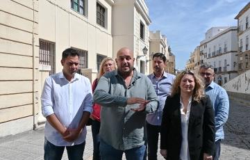 Miembros de la candidatura de Ahora Cádiz 