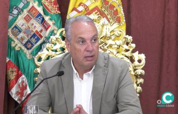 El presidente de la Diputación, Juan Carlos Ruiz Boix 