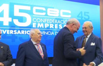 La CEC conmemora su 45 aniversario con un acto de homenaje a empresarios de la provincia en el Parador Atlántico