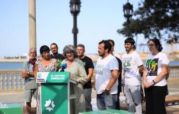 Adelante Andalucía presenta su lista al Congreso en la Alameda