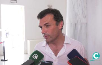 El alcalde electo, Bruno García 