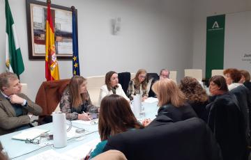 Imagen de la última reunión Instituto de Medicina Legal y Ciencias Forenses (IMLCF) de Cádiz