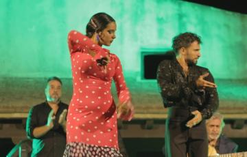Los artistas Lola Rosendo y Jesús Helmo en el Festival Patrimonio Flamenco 