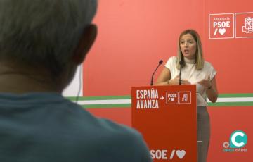 Ana Carrera, portavoz PSOE en Diputación
