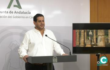 El delegado de Turismo, Cultura y Deporte, Jorge Vázquez 
