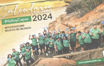 Autismo Cádiz edita 3.000 ejemplares de su Calendario Solidario 2024