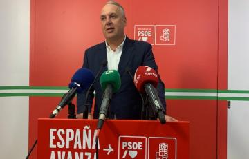 El secretario general del PSOE de Cádiz, Juan Carlos Ruiz Boix