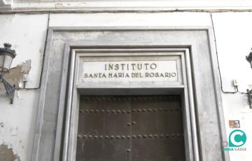 Fachada del antiguo Instituto Rosario