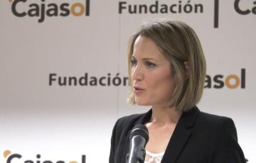 Silvia Intxaurrondo recibe en Cádiz el premio Agustín Merello de la Comunicación. 