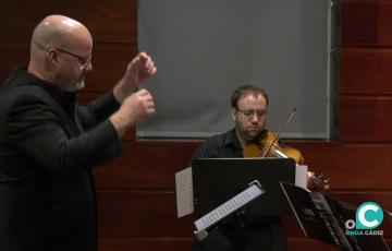 Concierto de la Camerata L´istesso Tempo en el Centro Fundación Unicaja de Cádiz. 