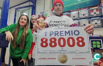 La suerte sonríe a la capital en el Sorteo de la Lotería de Navidad 2023.