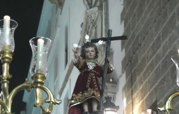 El Niño Jesús de la Pasión, primera procesión de este 2024.