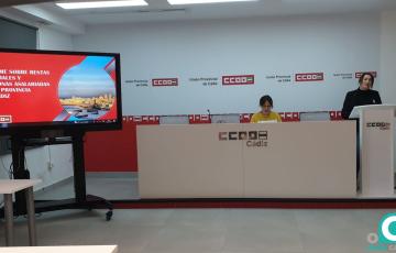 Sede de CCOO Cádiz en Avenida Andalucía. 