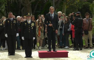 Acto conmemorativo del Bicentenario de la Policía Nacional en Cádiz. 