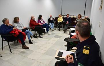 Imagen de la reunión técnica de trabajo con entidades de personas sin hogar