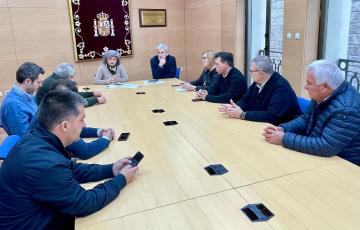 Reunión con los representantes de las principales asociaciones agrarias de la provincia. 