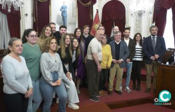 Acto celebrado en el salón de plenos con motivo del Día Mundial del Síndrome de Asperger. 