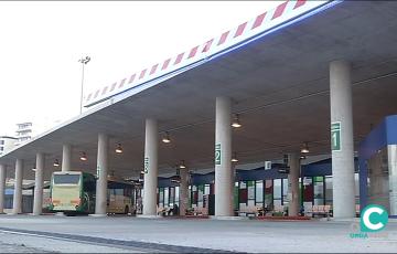 Estación de autobuses de Cádiz. 