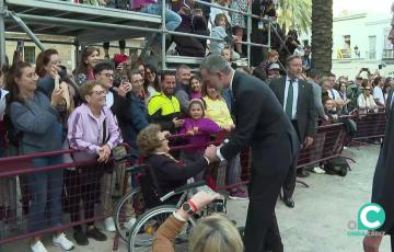 Felipe VI durante su estancia en Cadiz en el pasado Congreso Internacional de la Lengua Española