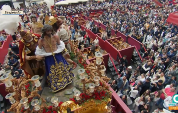 El Despojado entrando en la Catedral el pasado Domingo