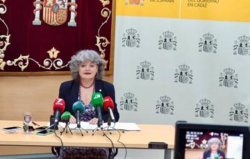 Blanca Flores, subdelegada del Gobierno en Cádiz