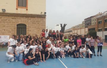 La actividad ha tenido lugar este sábado en el patio del colegio Salesianos de 11:00 a 13:00h.