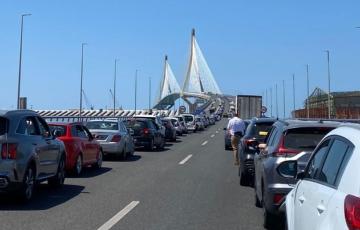 Seis personas han resultado heridas del accidente múltiple en el acceso a Cádiz esta tarde