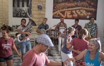 Uno de los momentos del Festival Jazz Vejer, en una imagen de archivo. 