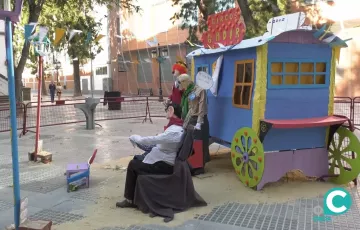 Primer premio de Juanillos 2023, 'Circus Gadir' de la AVV Murallas de San Carlos.