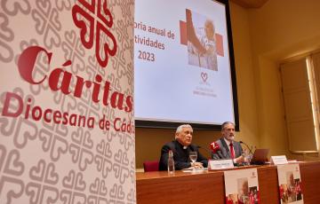 Presentación del informe con motivo del día de la Caridad, la fiesta del Corpus Christi