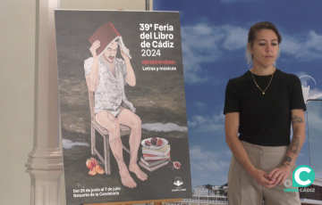 La pintora isleña Silvia Lermo autora del cartel de este año de la cita cultural