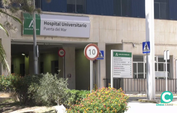 Acceso al hospital Puerta del Mar