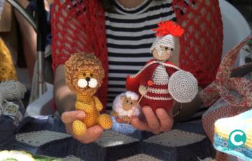 Muñecos realizados con la técnica del amigurumi 